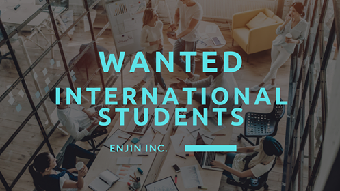 （急募）留学経験ある学生必見！留学生就活支援インターンシップ募集！